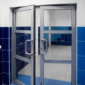 Алюминиевая дверь 700×2000 мм. GFTD9204